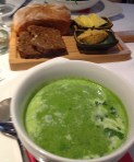 Pea, Mint & Spinach Soup