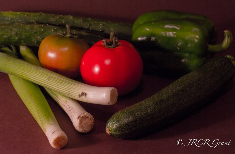 Image of home grown vegetables