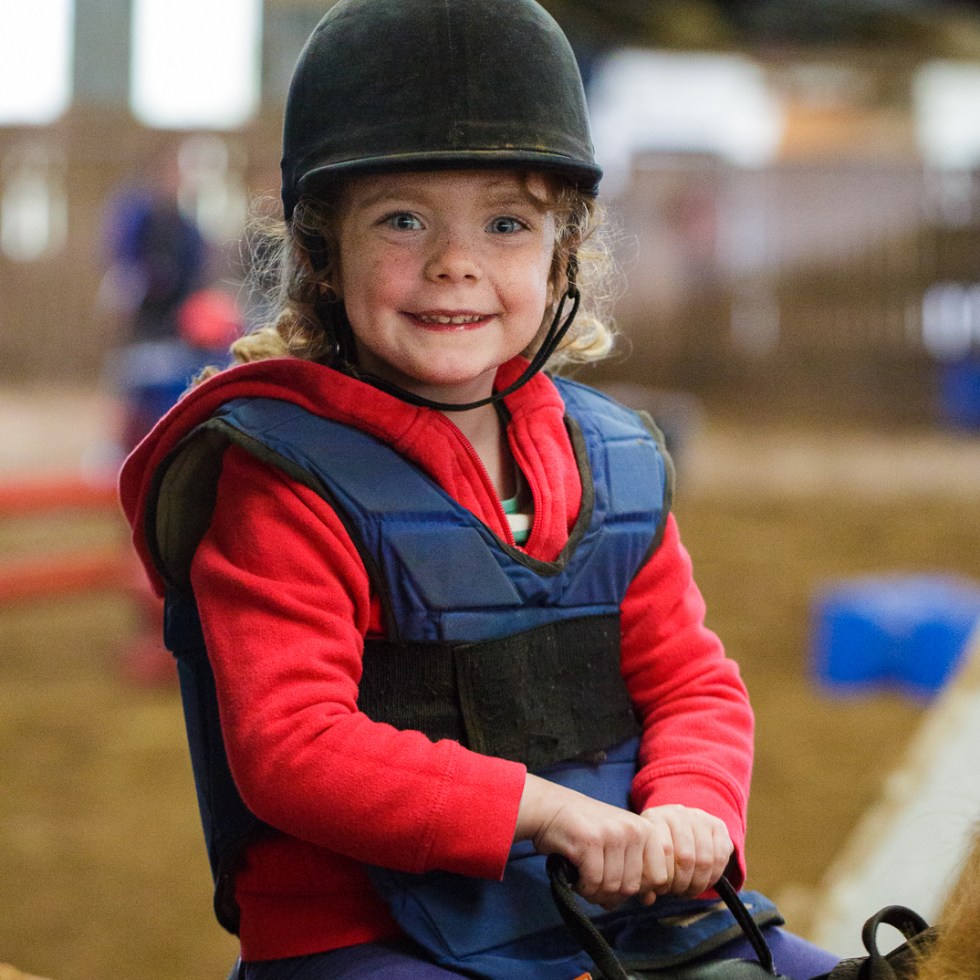 Image of Girl on Pony