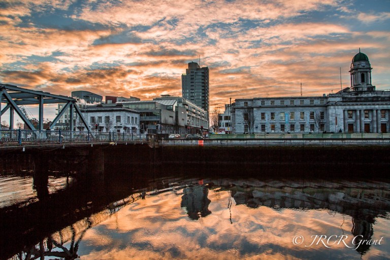 Morning Sky over Cork City