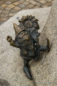 The Friendly Gnome, a resident of The Rynek