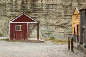 A scene from the wild west