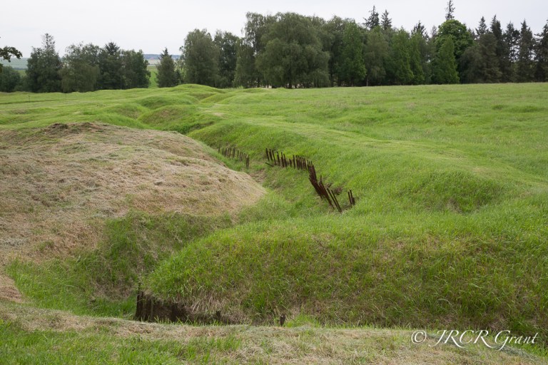 The Forward Trench at the site of the Somme, Beaumont Hamel