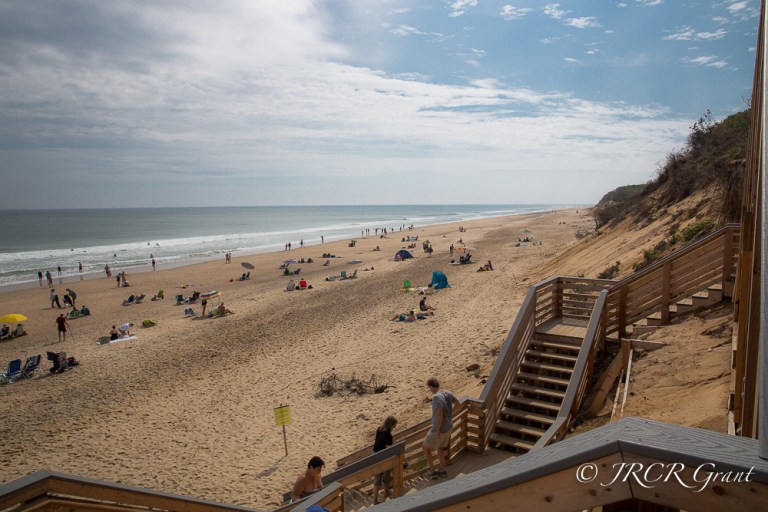 The long strand of Lighthouse Beach, Cape Cod