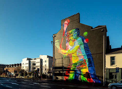 The mural in context