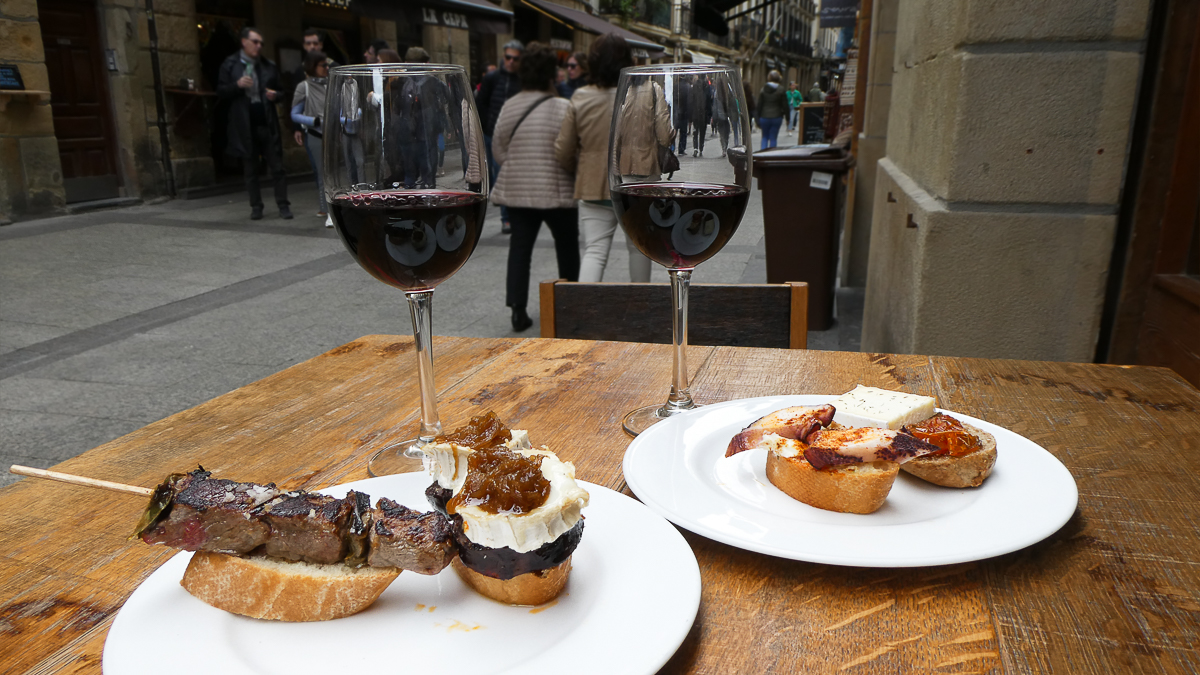 Wine and Pintxos